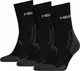 Набор мужских носков HEAD Performance Short Crew 3P 741019001-200 39-42 3 пары Черный (8713537918510) - изображение 2
