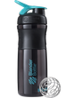 Спортивная бутылка-шейкер BlenderBottle SportMixer 820ml Black/Teal (ORIGINAL) - изображение 1