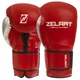 Перчатки для бокса и единоборств на липучке ZELART Champ BO-1384 Red-Silver 14 унций - изображение 1