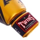 Рукавички боксерські шкіряні TWINS FBGVL3-TW4 14oz Синій-золотий - изображение 3