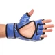 Перчатки для смешанных единоборств Zelart 1395 размер M Blue-Black - изображение 4