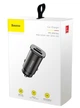 Автомобільний зарядний пристрій Baseus Variant (USB & USB Type-C) Black (4.8A) Quick Charge 4.0 із захистом від перевантаження - зображення 5