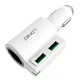 Адаптер автомобильный LDNIO CM10 |2USB, 4.2A| белый - изображение 1