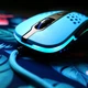 Миша Xtrfy M4, USB-A, RGB, Miami Blue - изображение 4