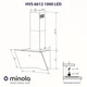 Вытяжка Minola hvs 6612 1000 bl led - изображение 9