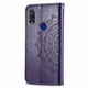 Чехол Vintage для Xiaomi Redmi 7 книжка кожа PU фиолетовый - изображение 4