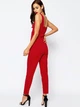 Трикотажный комбинезон на одно плечо ASOS AV010720-7 S (81507S) Красный - изображение 2