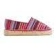 Эспадрильи JustFab Womens Trianne Pink Multi 36.5 Розовый (FT1510305PNMI-36.5) - изображение 1