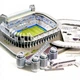 3D пазл Футбольный стадион Santiago Bernabeu Real Madrid - изображение 2