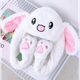 Светящаяся шапка Kigurumi с двигающимися ушками Белая 56 см - изображение 3