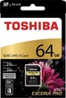 Карта памяти Toshiba SD-Card 64GB EXCERIA PRO N502 UHS-II U3 (THN-N502G0640E6) - изображение 2