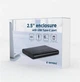 Зовнішня кишеня Gembird SATA HDD 2.5", USB 3.1, алюміній, Black (EE2-U3S-6) - зображення 6