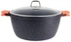 Кастрюля с крышкой Bohmann BH-7350-26-MRB 26 см 5 л - изображение 1