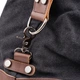 Дорожная сумка Vintage leather-20166 Черная - изображение 9