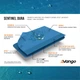 Палатка Vango Langley 400XL Sky Blue - изображение 8