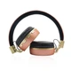 Беспроводные Bluetooth наушники Wireless HEADSET V684 Brown (BS2772) - изображение 1