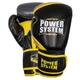 Боксерські рукавиці Power System PS 5005 Black/Yellow 16 унцій - изображение 1