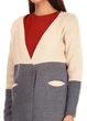 Кардиган LadiesFashion 80008 з кишенями з боків (Кава з молоком M/L) - зображення 1