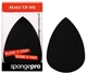 Профессиональный спонж для макияжа Make Up Me SpongePro SP-1B Черный (7107729945520) - изображение 1