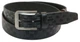 Мужской кожаный ремень под брюки Skipper 1025-33 черный - изображение 1
