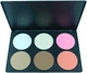 Палетка Make Up Me P6-2 пудры + румяна 6 оттенков 36 г (7107721391240) - изображение 2