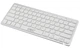 Bluetooth клавиатура UKC BK3001 (X5) беспроводная Silver (3710) - изображение 3