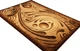 Килим Karat Gold 352/12 1.40x2.00 м прямокутний коричневий - зображення 2