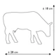 Колекційна статуетка корова Klimt Cow, Size L - зображення 3