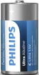 Батарейка Philips Ultra Alkaline C BLI 2 (8712581550400) - изображение 2