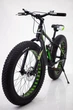 Фэтбайк-Горный велосипед "S800 HAMMER EXTRIME" Колёса 26’’х4,0. Алюминиевая рама 17’’ Черно-зеленый - изображение 2