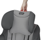 Автокресло Evenflo®Symphony Sport цвет - Gray Ash (группа от 2,2 до 49,8 кг) без изофикс 032884199662 - изображение 5