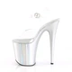 Босоножки-стрипы Pleaser FLAM808HP-1 38 Белые (6098777) - изображение 3