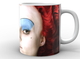 Чашка с принтом белая Алиса в стране чудес Alice in Wonderland черная королева AW.02.008 Кружка керамическая 0,33 - изображение 1