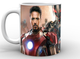 Кружка GeekLand біла Залізна Людина Iron Man Стів Роджерс та Тоні Старк Месники IM.02.083 - зображення 3