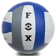 Мяч волейбольный клееный PU FOX SD-V8000 (PU с сотами, №5, 5 слоев, серый-синий) - изображение 2