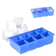 Силіконова форма для льоду з кришкою ICE BAR 8 кубиків по 5 х 5 см синя (SRICELIDBLUE01) - зображення 2