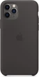 Панель Apple Silicone Case для Apple iPhone 11 Pro Black (MWYN2) - зображення 1