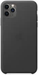 Панель Apple Leather Case для Apple iPhone 11 Pro Max Black (MX0E2) - зображення 1