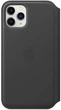 Etui z klapką Apple Leather Folio do Apple iPhone 11 Pro Black (MX062) - obraz 2