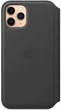 Etui z klapką Apple Leather Folio do Apple iPhone 11 Pro Black (MX062) - obraz 4