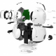 Робот YYD Learning Robot UTM Белый - изображение 3