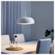 Подвесной светильник IKEA NYMÅNE белый 104.071.41 - изображение 3