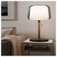 Лампа настольная IKEA EVEDAL серая 104.057.31 - изображение 2