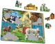 Puzzle Larsen Maxi Zwierzęta na farmie (FH23) (7023852117064) - obraz 2