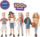 Кукла Создаваемый мир Светлые волнистые волосы Creatable World Deluxe Character Kit Customizable - изображение 2