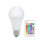 Світлодіодна E27 LED RGB 5Вт лампа, 16 кольорів з пультом ДУ - зображення 1