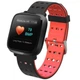 Розумний Фітнес-браслет Smart Band Supero Y8 Original З тонометром Black Red - зображення 2