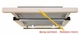 Вытяжка Luxor Fantom 2 мотора 1000 м3 F 60 Rustik KUP Glass LED + гофротруба в комплекте бежевое стекло , шампань, слоновая кость - изображение 4
