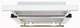 Вытяжка Luxor Fantom 2 мотора 1000 м3 F 60 WH KUP Glass LED + гофротруба в комплекте белое стекло - изображение 1