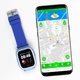 Дитячі розумні смарт годинник-телефон з GPS трекером Smart Baby Watch Q90 Blue - зображення 2